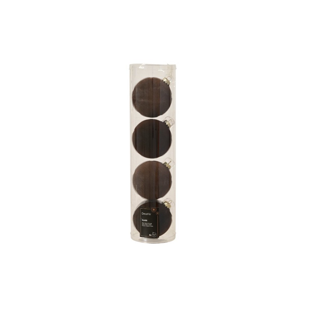 SFERA VETRO FLOCCATO D.10 BROWN